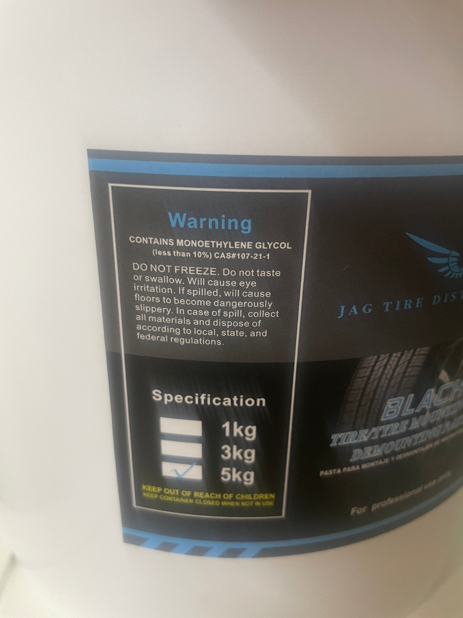 Tire Mounting Lubricant - Jag Tire Distributors